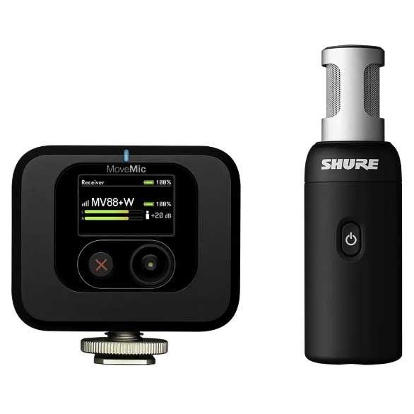 シュア ワイヤレス・ステレオ・コンデンサーマイクロホン 受信機キット SHURE MoveMic 8...