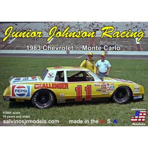 サルビノス J・Rモデル 1/24 NASCAR ジュニア・ジョンソンレーシング 1983 シボレー モンテカルロ #11 ”ダレル・ウォルトリップ”(JJMC1983C) 返品種別B｜joshin