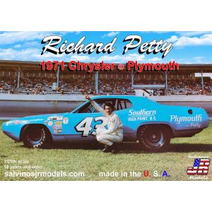 サルビノス J・Rモデル 1/ 25 NASCAR 1971 クライスラー・プリムス