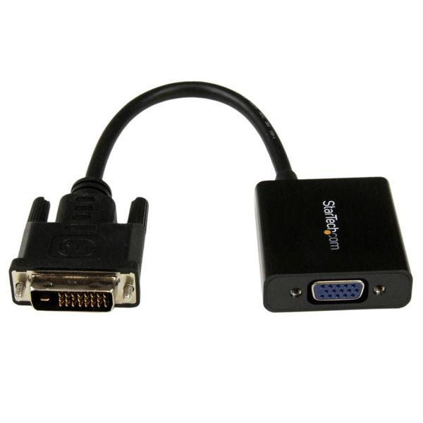 スターテック DVI-D-VGAアクティブ変換アダプタ USBバスパワー対応 StarTech DV...