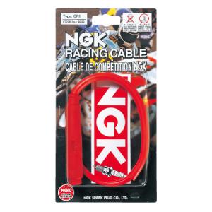 NGK 2輪車用レーシングケーブル (8048) CR2(レッド) 8048(NGK) 返品種別A｜joshin