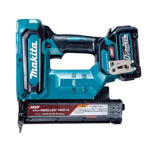 マキタ 充電式仕上釘打 (バッテリBL4025・充電器DC40RA・ケース付き) makita FN001GRD 返品種別B｜joshin