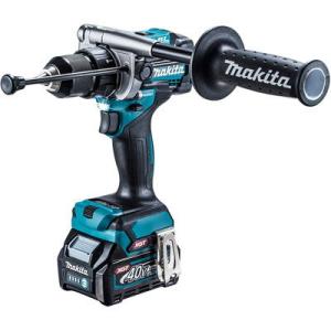 マキタ 充電式震動ドライバドリル (40V2.5Ahリチウムイオンバッテリ2個付き) makita ...