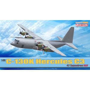 ドラゴンモデル (再生産)1/ 400 イギリス空軍 C-130K ハーキュリーズ C3 第47飛行...