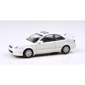 PARA64 1/64 ホンダ シビック クーペ EJ1 1995年 ホワイト LHD 完成品