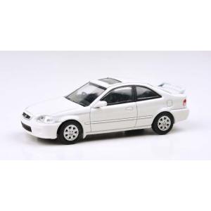 PARA64 1/ 64 ホンダ シビック EM1 1999 タフタホワイト EX LHD(PA-55624)ミニカー 返品種別B｜joshin