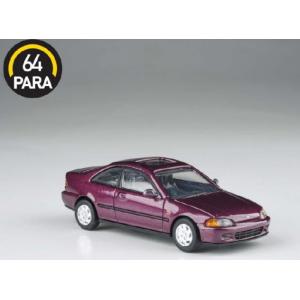PARA64 1/ 64 ホンダ シビック クーペ EJ1 1995 カメリアレッド LHD(PA-...