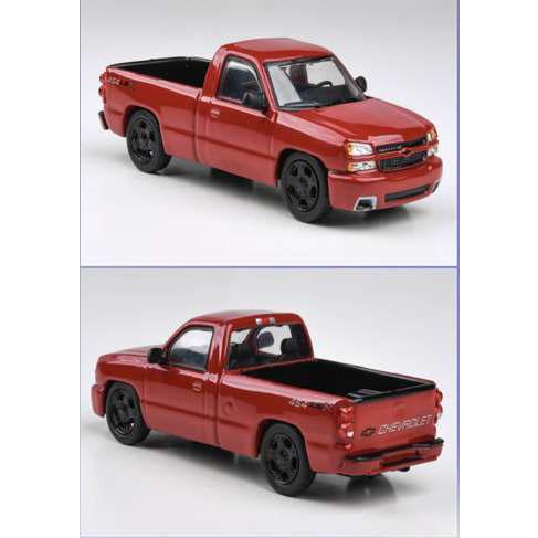 PARA64 1/ 64 シボレー シルバラードシングルキャブ 2006年 ビクトリーレッド(PB5...