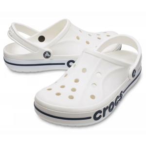 CROCS BAYABAND CLOG(White /  Navy・サイズ：M9/ W11(27.0...