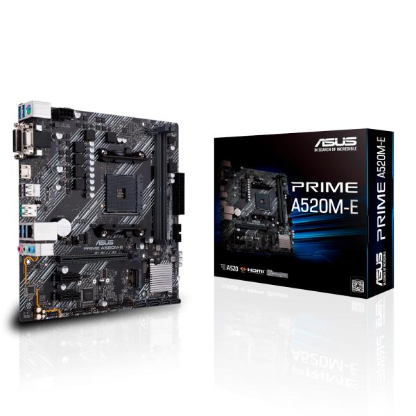 ASUS (国内正規品)ASUS PRIME A520M-E マイクロATXマザーボード AMD A...