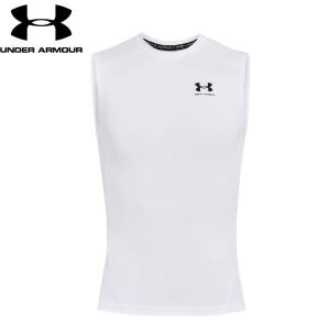アンダーアーマー ヒートギアアーマー コンプレッション スリーブレス シャツ) UA-1361522-100-XL