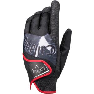 キャロウェイ メンズ ゴルフグローブ 左手用 Callaway グラフィック グローブ 21 JM CW-GRAP-LH-BK-22