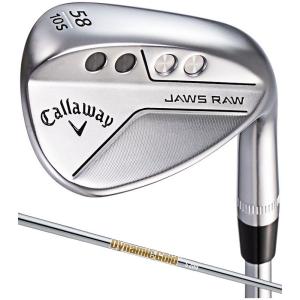 キャロウェイ JAWS RAWウェッジ クロム 58Z フレックス：S200 Dynamic Gold S200 スチールシャフト JAWS-RAW-58Z-S200