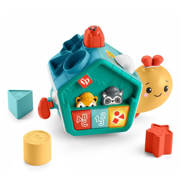 フィッシャープライス 指あそびで発見! すすむバイリンガル・でんでんむし(HJP00) 返品種別B