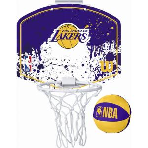 Wilson(ウィルソン) NBA TEAM ミニフープ ロサンゼルス・レイカーズ(パープル)  返...