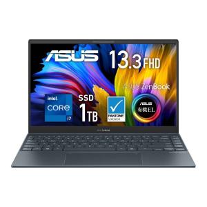ASUS 13.3型ノートパソコン ASUS ZenBook 13 OLED UX325EA- パイングレー UX325EA-KG614WS
