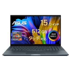 ASUS 15.6型ノートパソコン ASUS Zenbook Pro 15 OLED UM535QA - パイングレー  UM535QA-KY213WS