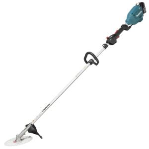 マキタ（makita） 充電式草刈機 MUR189DSF 樹脂刃 ループハンドル 伸縮