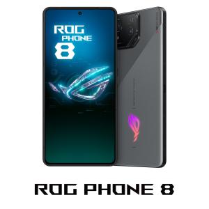 ASUS ROG Phone 8 (16GB/ 256GB) レベルグレー 6.78AMOLEDディスプレイ(2400x1080) Qualcomm Snapdragon 8 Gen3 メモリ16GB ROG8-GY16R256 返品種別B｜Joshin web