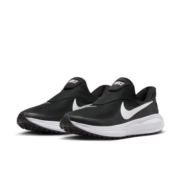 ナイキ メンズ ランニングシューズ ナイキ レボリューション 8 イージーオン(BLACK/ WHI...