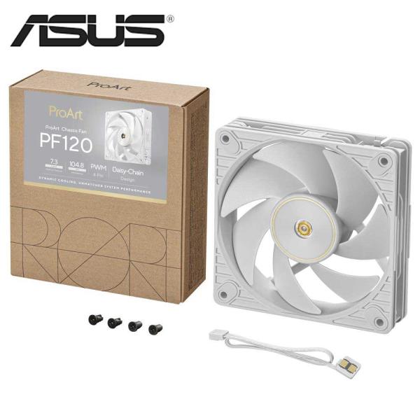 ASUS｜エイスース ProArt PF120 PWM シリーズ 28mmフレーム 120mm 静音...