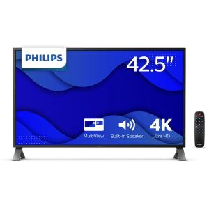 Philips 42.5型ワイド MultiView 搭載 4K ウルトラ HD 液晶ディスプレイ 438P1/ 11