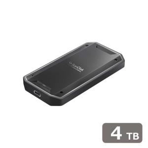 ポータブルSSD 4TB 耐衝撃 USB 3.2 SanDisk（サンディスク） ポータブルSSD 4TB USB4 Gen 3x2 R:3800MB/s