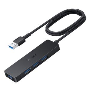 AUKEY USBハブ USB 3.0 4ポート出力 CB-H37-BK