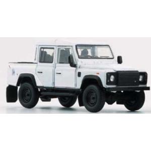 ミニカー 1/32 ランドローバー ディフェンダー 110 緑/白 ブラゴ