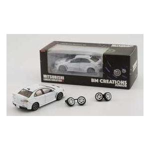 BM CREATIONS 1/ 64 三菱 ランサー EVO X ホワイト (LHD)(64B0247