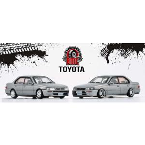 BM CREATIONS 1/ 64 トヨタ レビン 101 サイドスカート レッド RHD