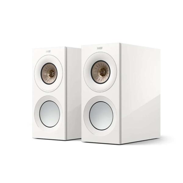 KEF ブックシェルフ型スピーカー(ハイグロス・ホワイト・シャンペン)(ペア) KEF REFERE...