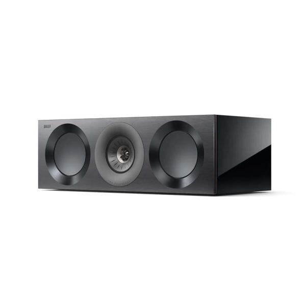 KEF KEF センタースピーカー(ハイグロス・ブラック・グレイ)1本 KEF REFERENCE-...