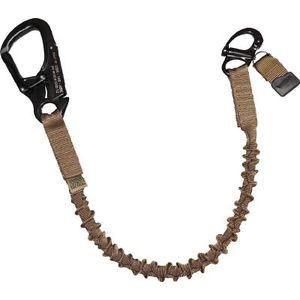 CETACEA リテンションランヤード スナップシャックル(コヨーテ) ツールロープ(ミリタリー関連...