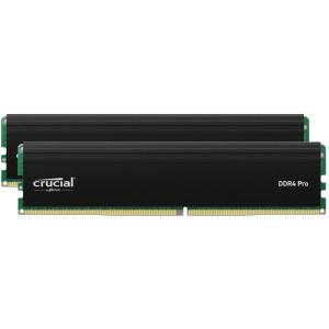 Crucial(クルーシャル) Crucial Pro PC4-25600 (DDR4-3200) 32GB Kit (16GBx2) UDIMM CL22 (8Gbit/ 16Gbit) CP2K16G4DFRA32A 返品種別B