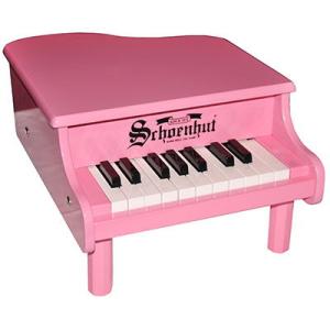 シェーンハット トイピアノ(ピンク) 18-Key Pink &quot;Mini Grand&quot; Piano ...