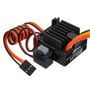 ハイテックマルチプレックスジャパン (再生産)防水ブラシモーターESC HT60(タミヤタイプコネクター)(61169)ラジコンパーツ 返品種別B