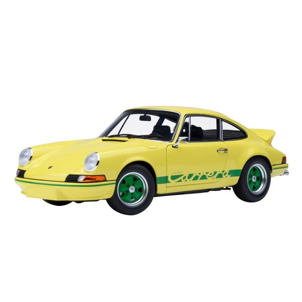 オートアート 1/ 18 ポルシェ 911 カレラ 2.7 RS (ライトイエロー/ グリーン・スト...
