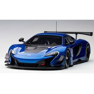 オートアート 1/ 18 マクラーレン 650S GT3 (メタリック・ブルー)(81641)ミニカー 返品種別B