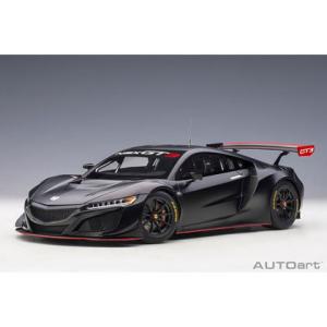 オートアート 1/ 18 ホンダ NSX GT3 2018 (マット・ブラック)※開閉無(81899)ミニカー 返品種別B｜joshin