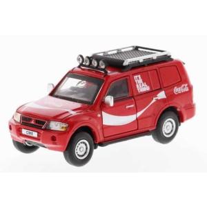 Coca-Cola Collectibles 1/ 64 Coca-Cola 三菱 パジェロ 2001(464100)ミニカー 返品種別B