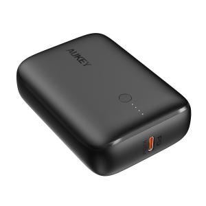 AUKEY PD対応 モバイルバッテリー 10000mAh(ブラック) Basix Mini PB-N83S-BK 返品種別A｜joshin