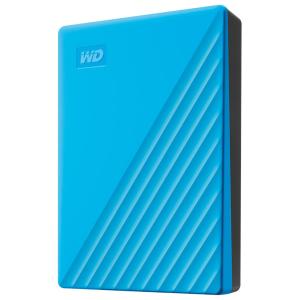 Western Digital(ウエスタンデジタル) USB3.0対応 ポータブルハードディスク 4TB (ブルー)(My Passport2019) My Passport WDBPKJ0040BBL-JESN 返品種別A｜joshin