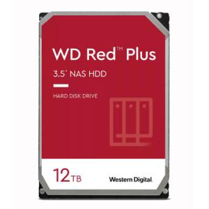 Western Digital(ウエスタンデジタル) 3.5インチ NASハードディスクドライブ WD Red Plus 12TB 簡易パッケージ NAS向けモデル WD120EFBX 返品種別B｜joshin