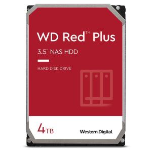 Western Digital(ウエスタンデジタル) 3.5インチ NASハードディスクドライブ WD Red Plus 4TB 簡易パッケージ NAS向けモデル WD40EFPX 返品種別B｜joshin