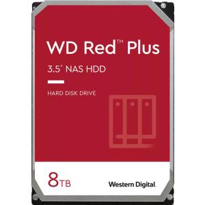 Western Digital(ウエスタンデジタル) 3.5インチ NASハードディスクドライブ WD Red Plus 8TB 簡易パッケージ NAS向けモデル WD80EFPX 返品種別B｜joshin