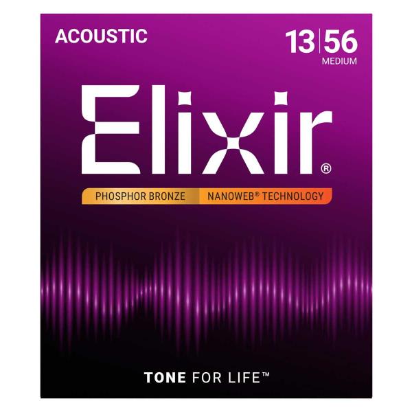 エリクサー アコースティックギター弦(.013-.056) Elixir Anti-Rust Pho...