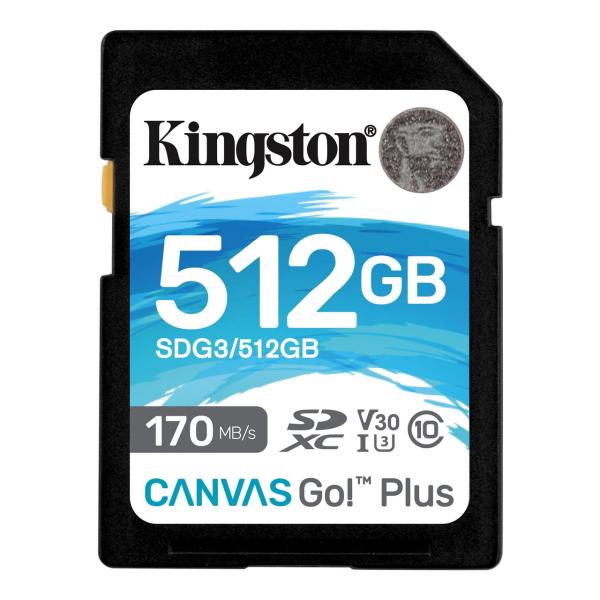 Kingston(キングストン) SDXCメモリーカード 512GB Class10 UHS-I U...
