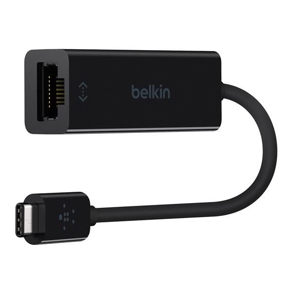 BELKIN USB-C to Gigabit Ethernetアダプター F2CU040BTBLK...