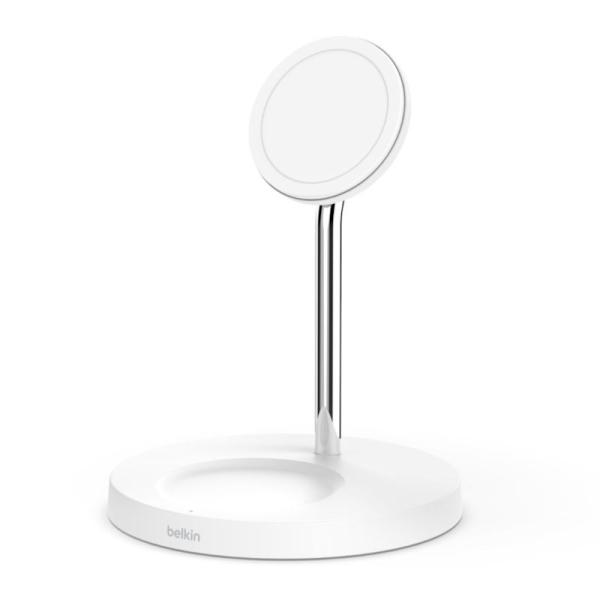 BELKIN BOOST↑CHARGE PRO MagSafe対応 2-in-1磁気ワイヤレス充電ス...